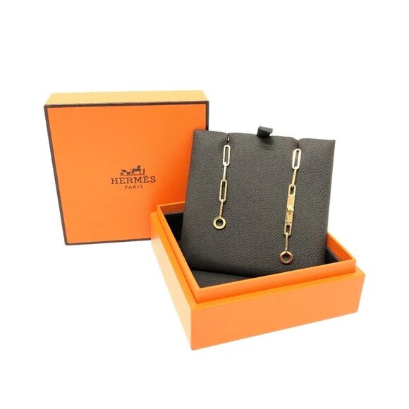 HERMES Accessories Kelly Chaine Kelly Chaine Pierce K18 Gold - Picture 1 of 14